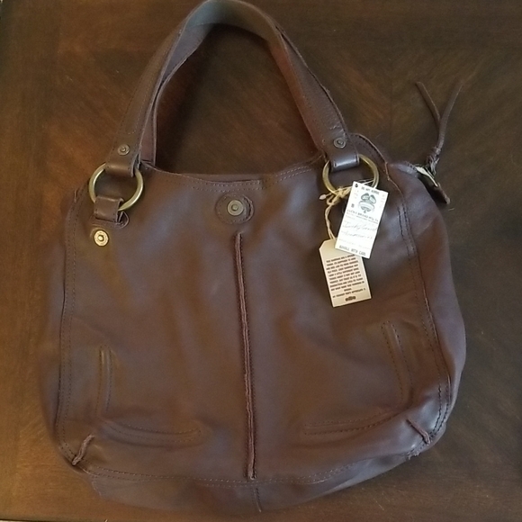 Lucky Brand Leather Shoulder Bag. NWT 💖 - Picture 16 of 17